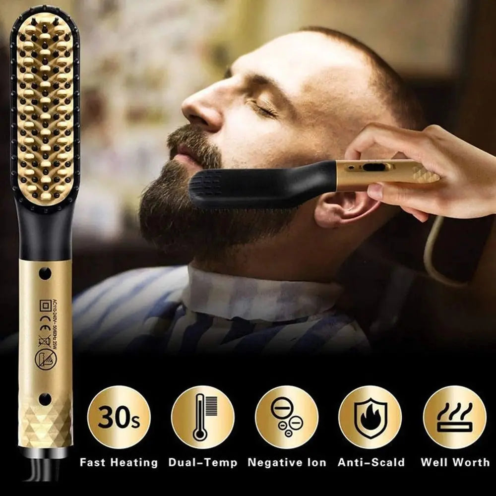 Electric Beard & Hair Straightener