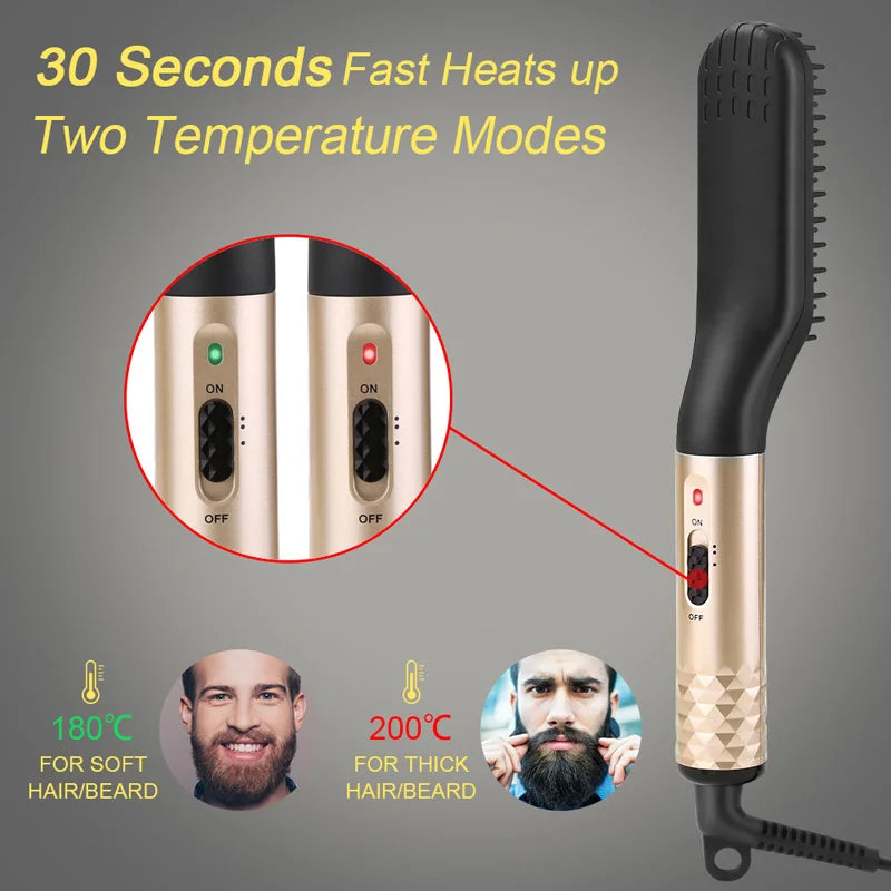 Electric Beard & Hair Straightener