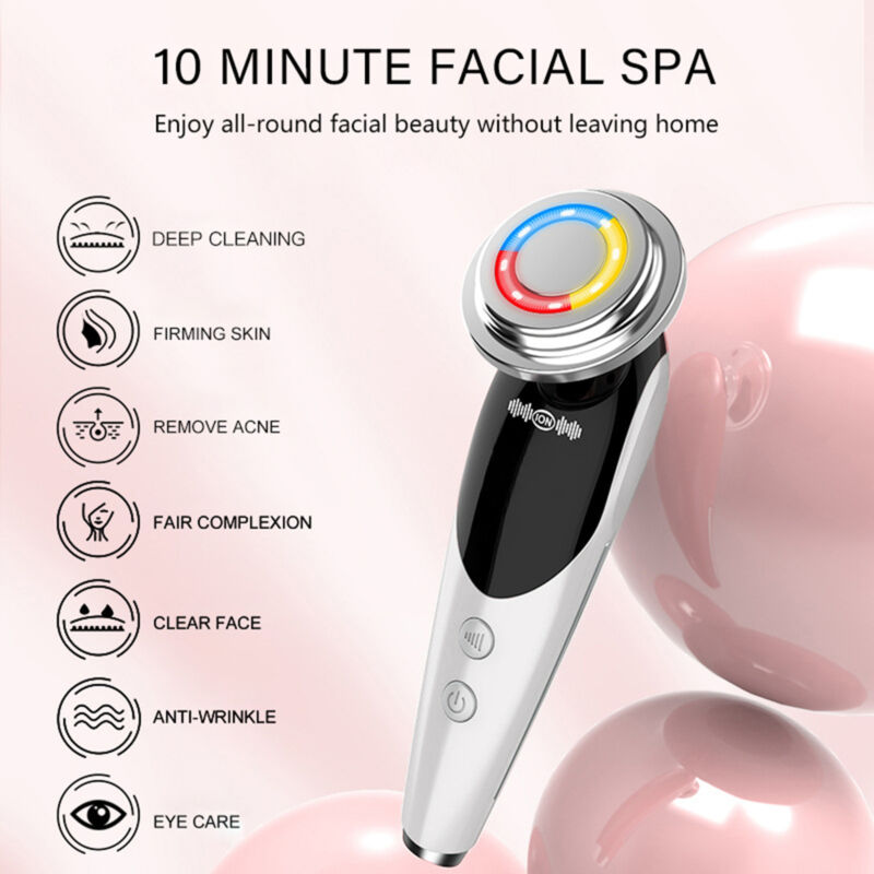 7-in-1 EMS Microсurrent Lifting Device | Skin Tightening & Anti-Aging Tool