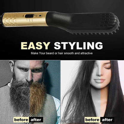 Electric Beard & Hair Straightener