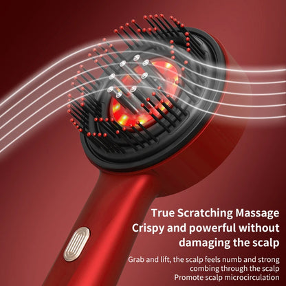 Red LED Therapy Scalp Massager